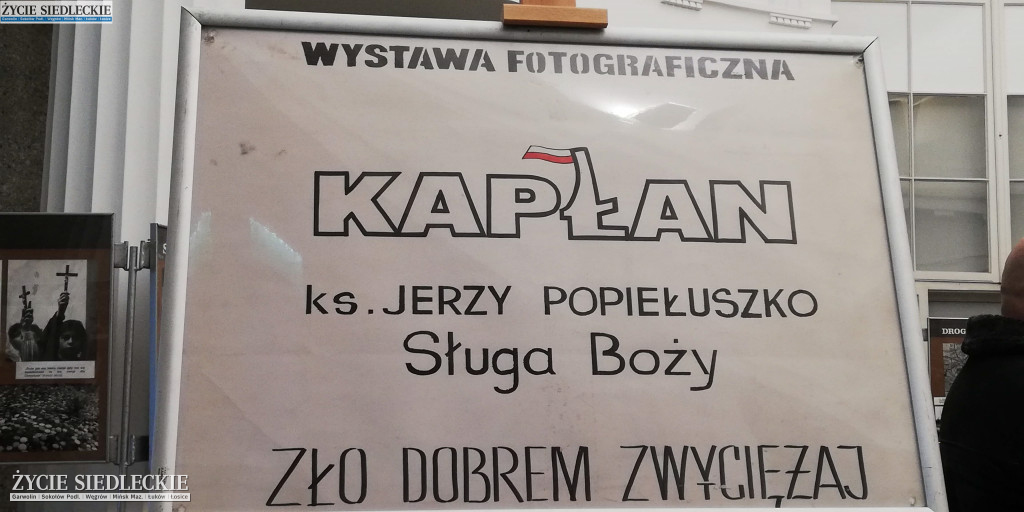 Otwarcie wystawy poświęconej bł. ks. Popiełuszce