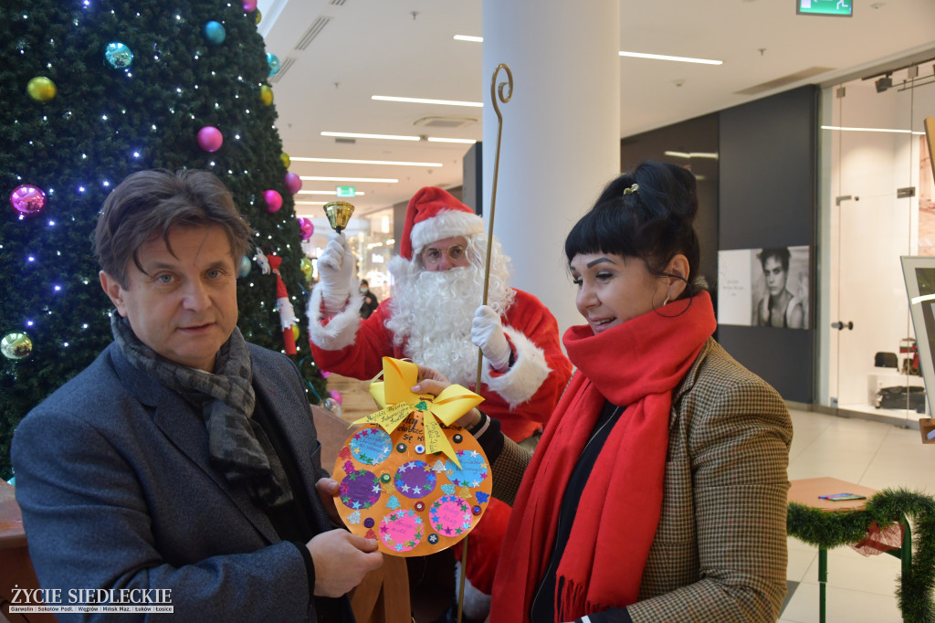 Świąteczne Drzewko Życzeń w Galerii Siedlce