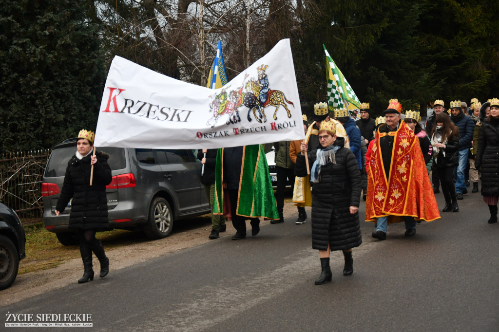 Orszak Trzech Króli w Krzesku