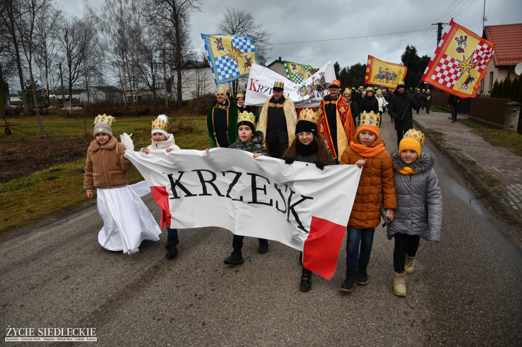 Orszak Trzech Króli w Krzesku