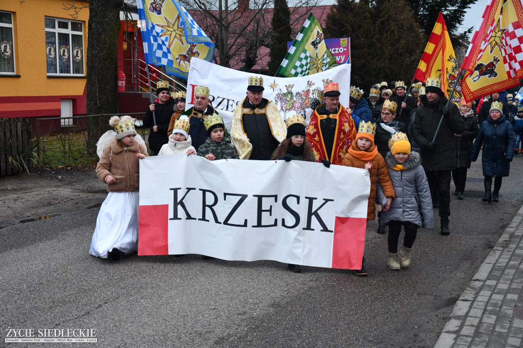 Orszak Trzech Króli w Krzesku