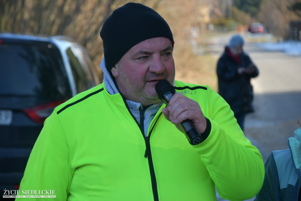 Biegali i kręcili dla Lenki