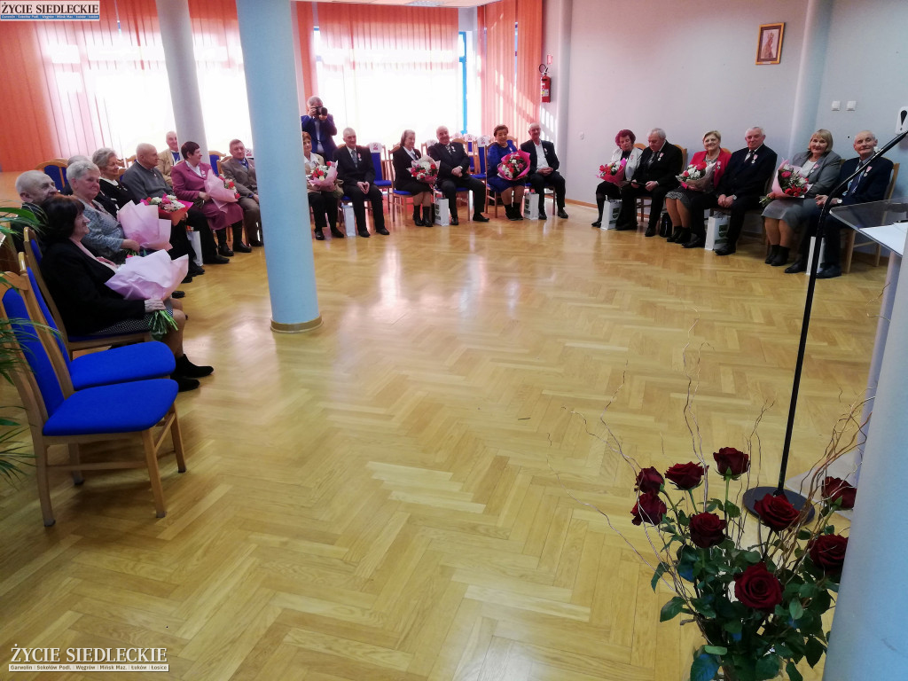 Złote gody w gminie Siedlce