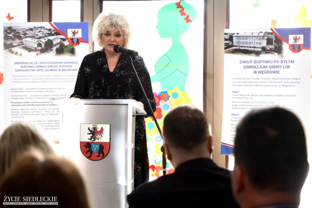 Konferencja i podpisanie umowy w obecności ministra