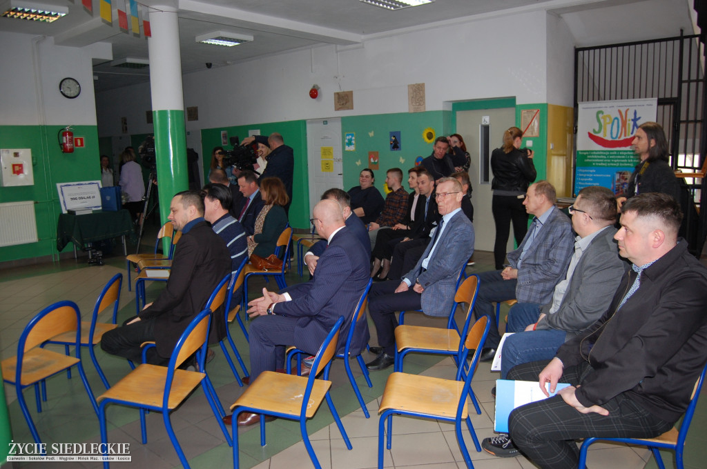 Konferencja i podpisanie umowy w obecności ministra