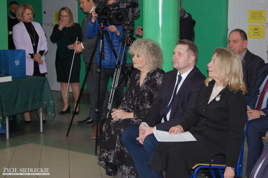 Konferencja i podpisanie umowy w obecności ministra