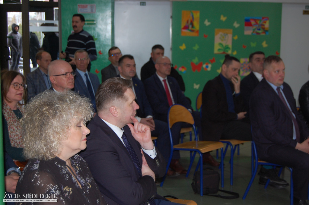 Konferencja i podpisanie umowy w obecności ministra