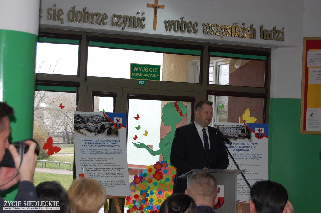 Konferencja i podpisanie umowy w obecności ministra
