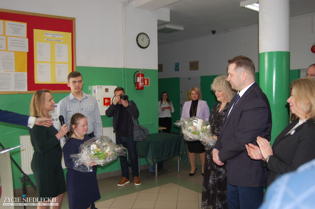 Konferencja i podpisanie umowy w obecności ministra
