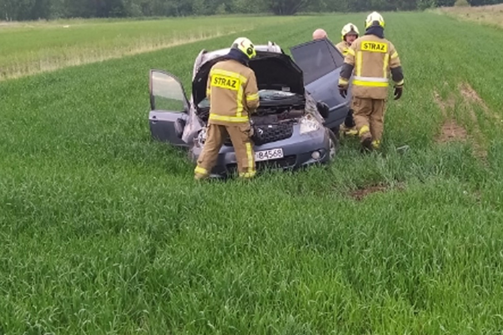 Wypadek na trasie Ozorów - Żeliszew