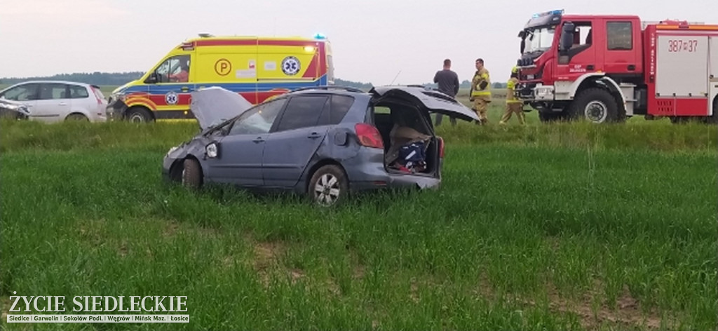 Wypadek na trasie Ozorów - Żeliszew