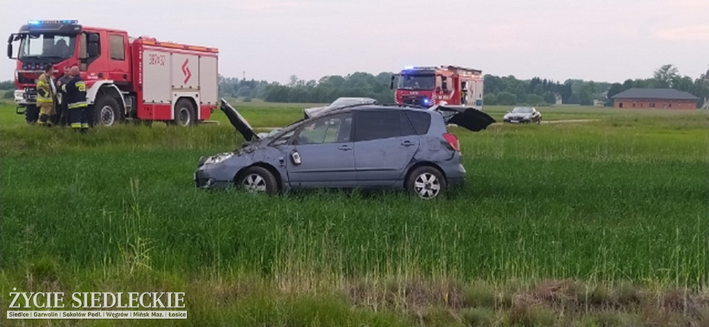 Wypadek na trasie Ozorów - Żeliszew