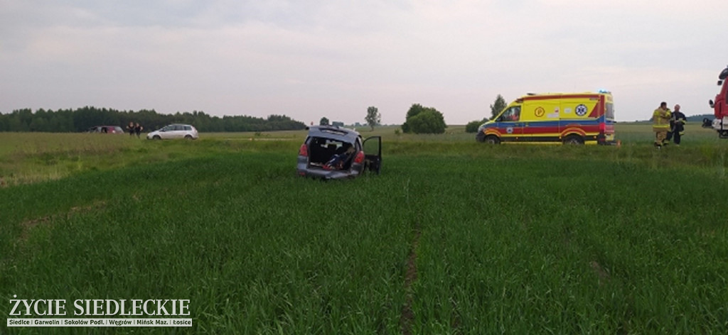 Wypadek na trasie Ozorów - Żeliszew