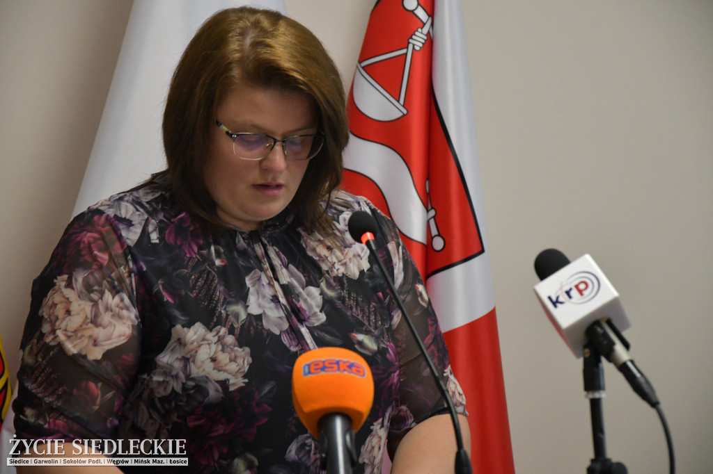 Czeki dla gmin z powiatu siedleckiego
