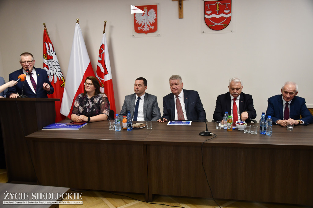 Czeki dla gmin z powiatu siedleckiego