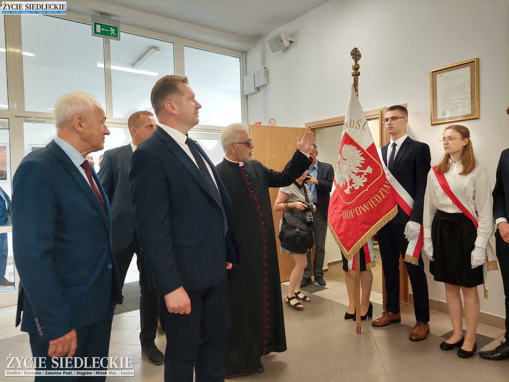 Minister Edukacji w Siedlcach