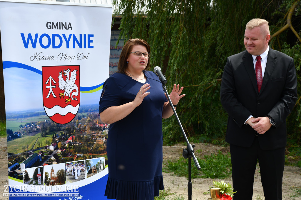 Otwarcie drogi w Woli Wodyńskiej