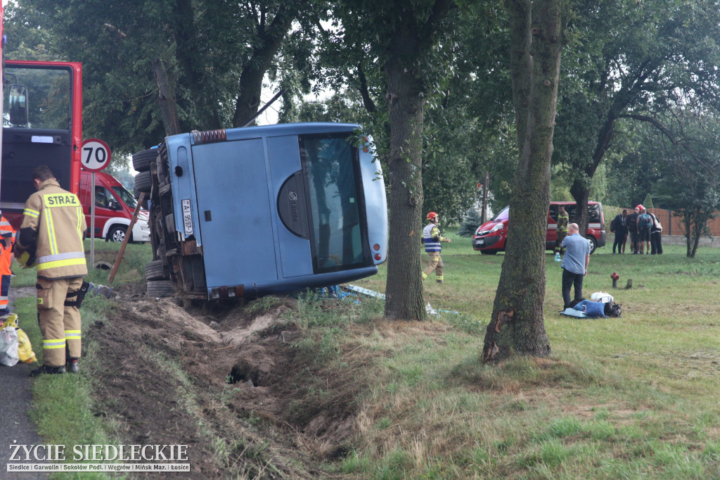 Wypadek autokaru