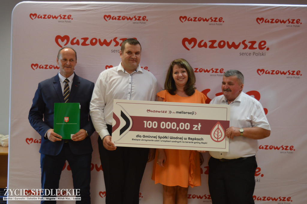 Mazowsze dla melioracji - podpisanie umów