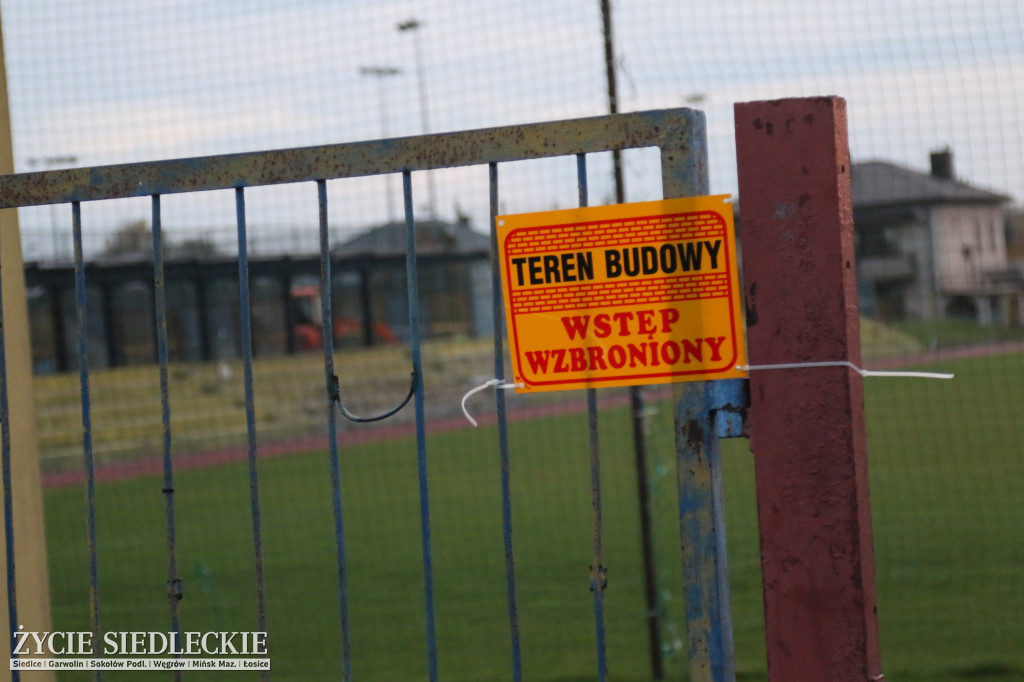 Modernizacja stadionu w Łosicach