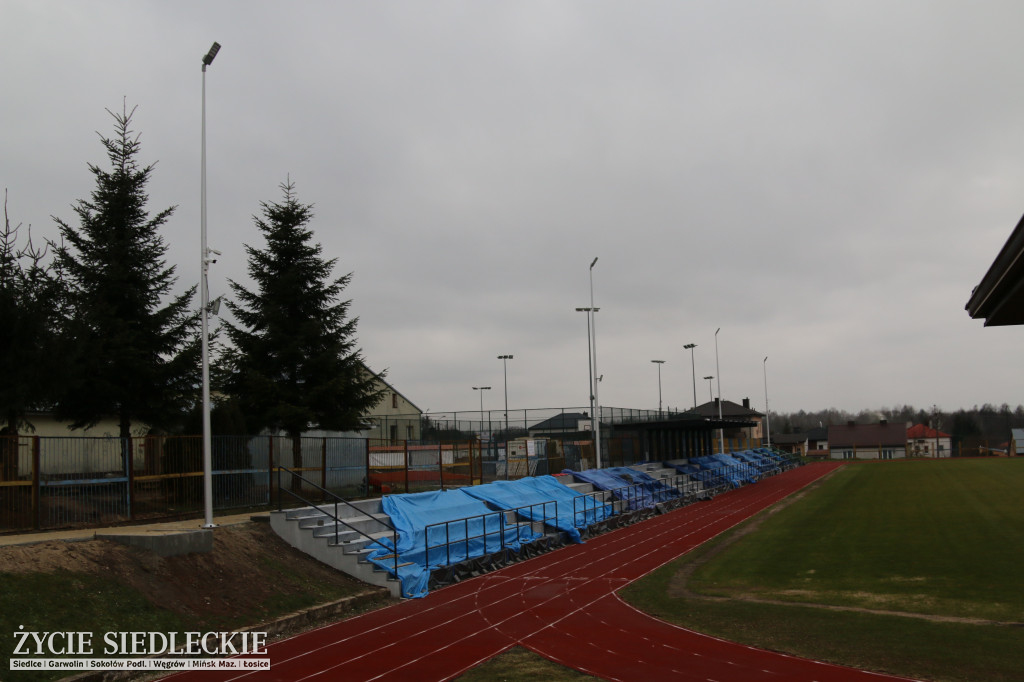 Modernizacja stadionu w Łosicach