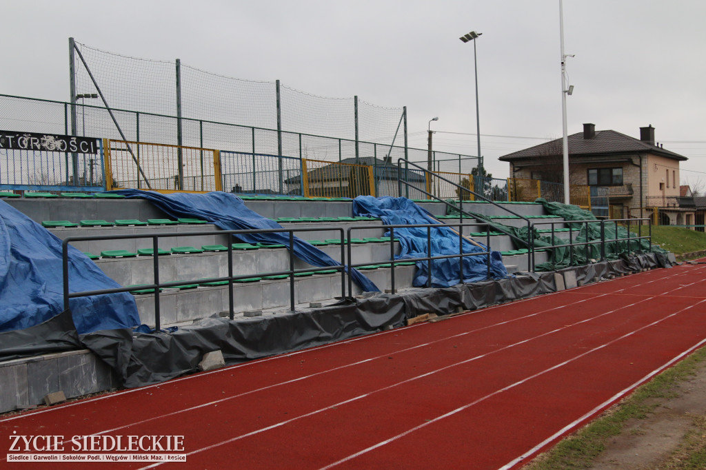 Modernizacja stadionu w Łosicach