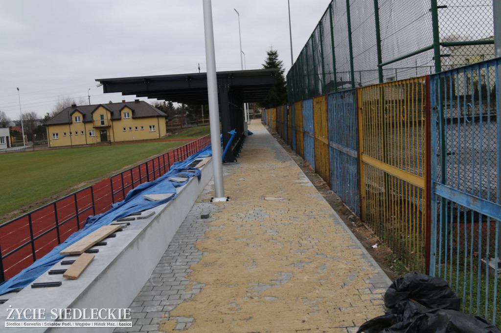 Modernizacja stadionu w Łosicach