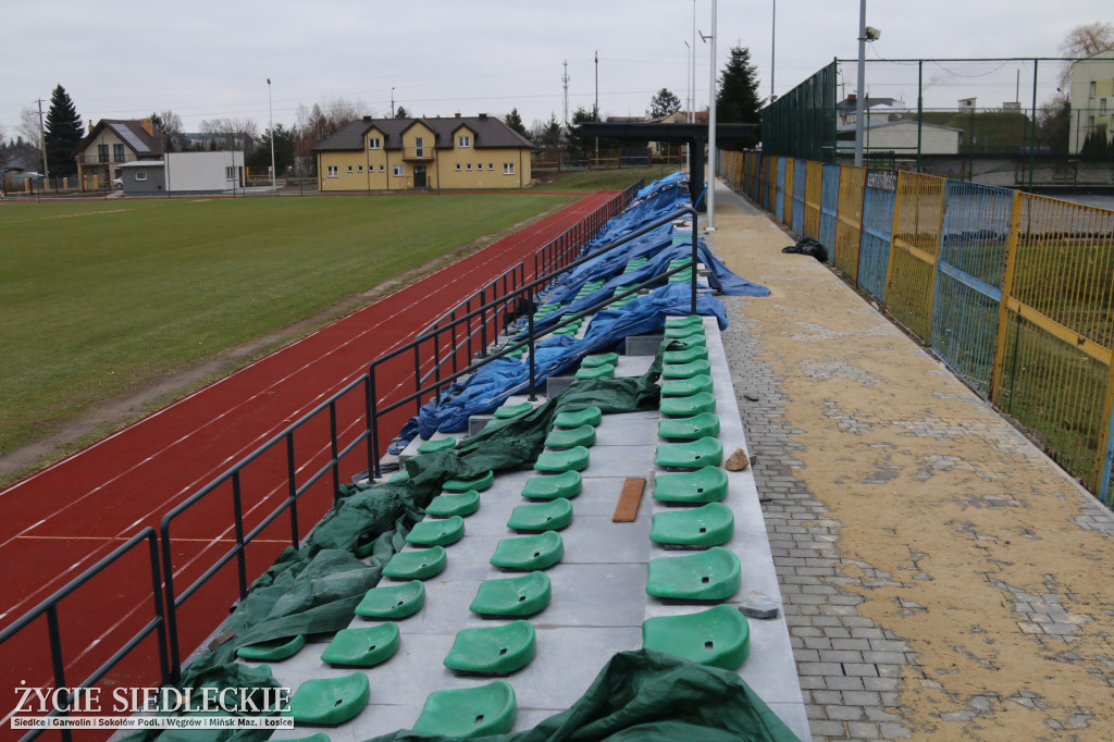 Modernizacja stadionu w Łosicach