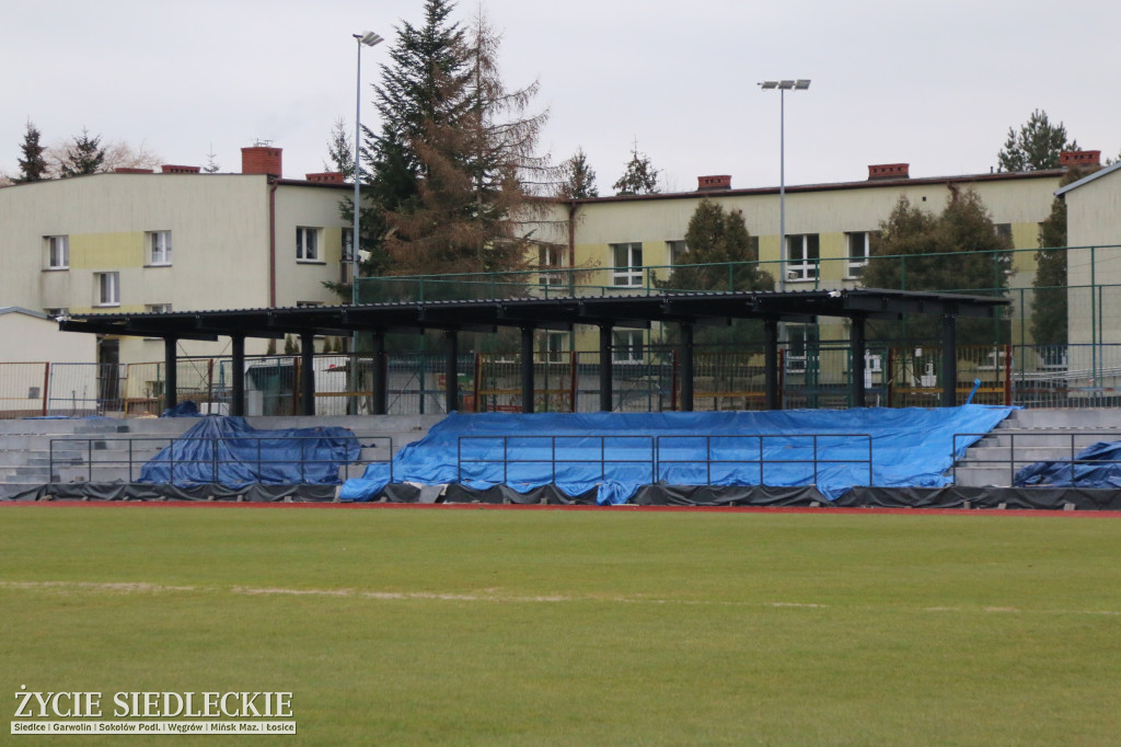 Modernizacja stadionu w Łosicach