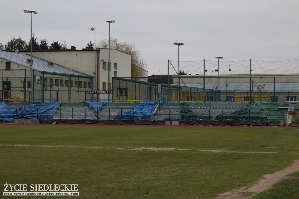 Modernizacja stadionu w Łosicach