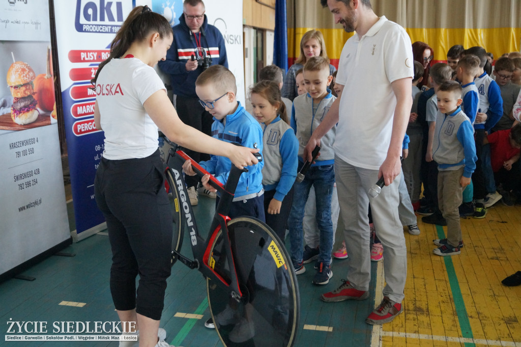 Lekcja wf-u z Nikolą Wielowską