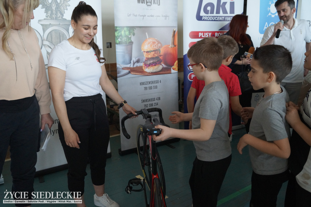 Lekcja wf-u z Nikolą Wielowską
