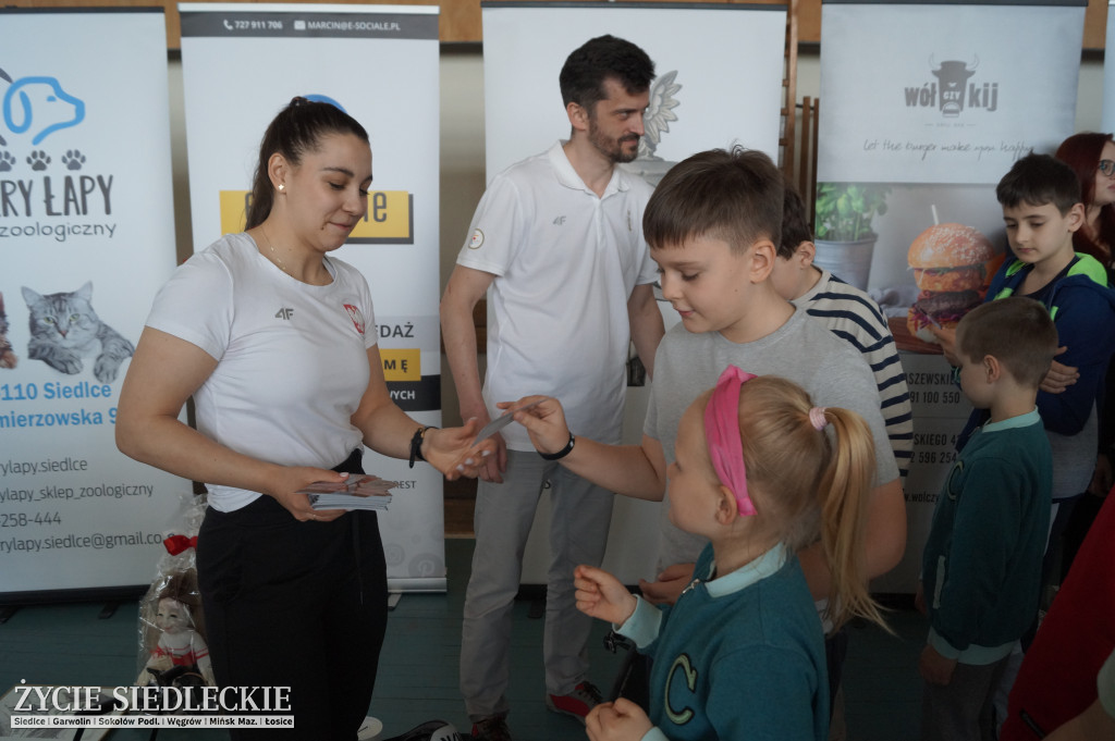 Lekcja wf-u z Nikolą Wielowską