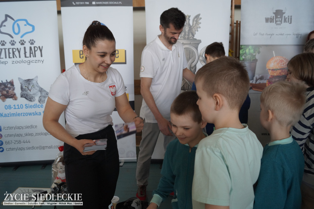 Lekcja wf-u z Nikolą Wielowską
