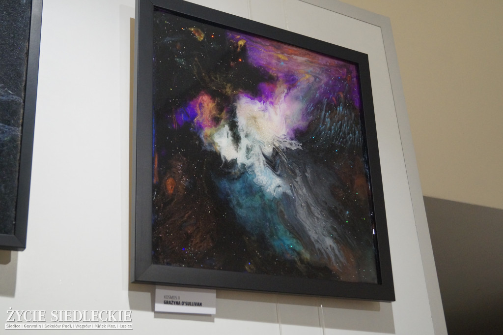 Wernisaż wystawy pouring art