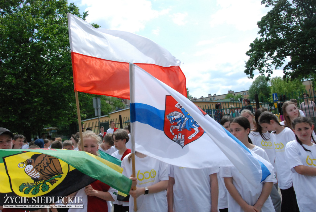 Odsłonięcie muralu przy SP nr 5