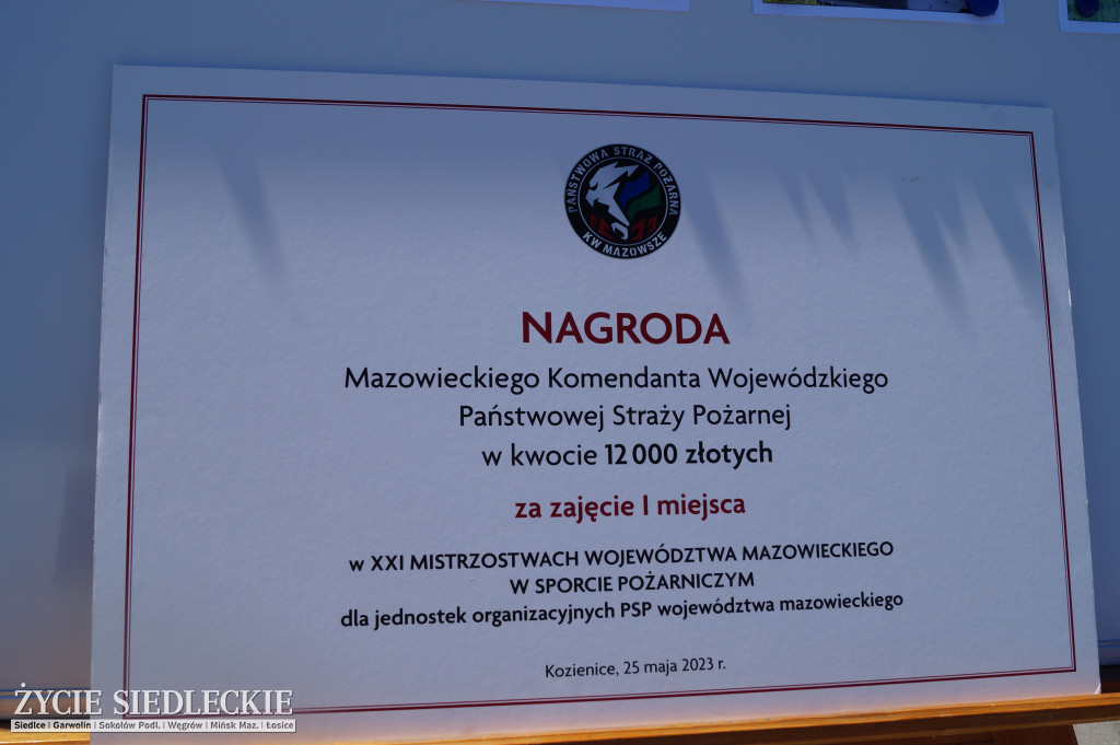 Apel z okazji Dnia Strażaka Siedlce