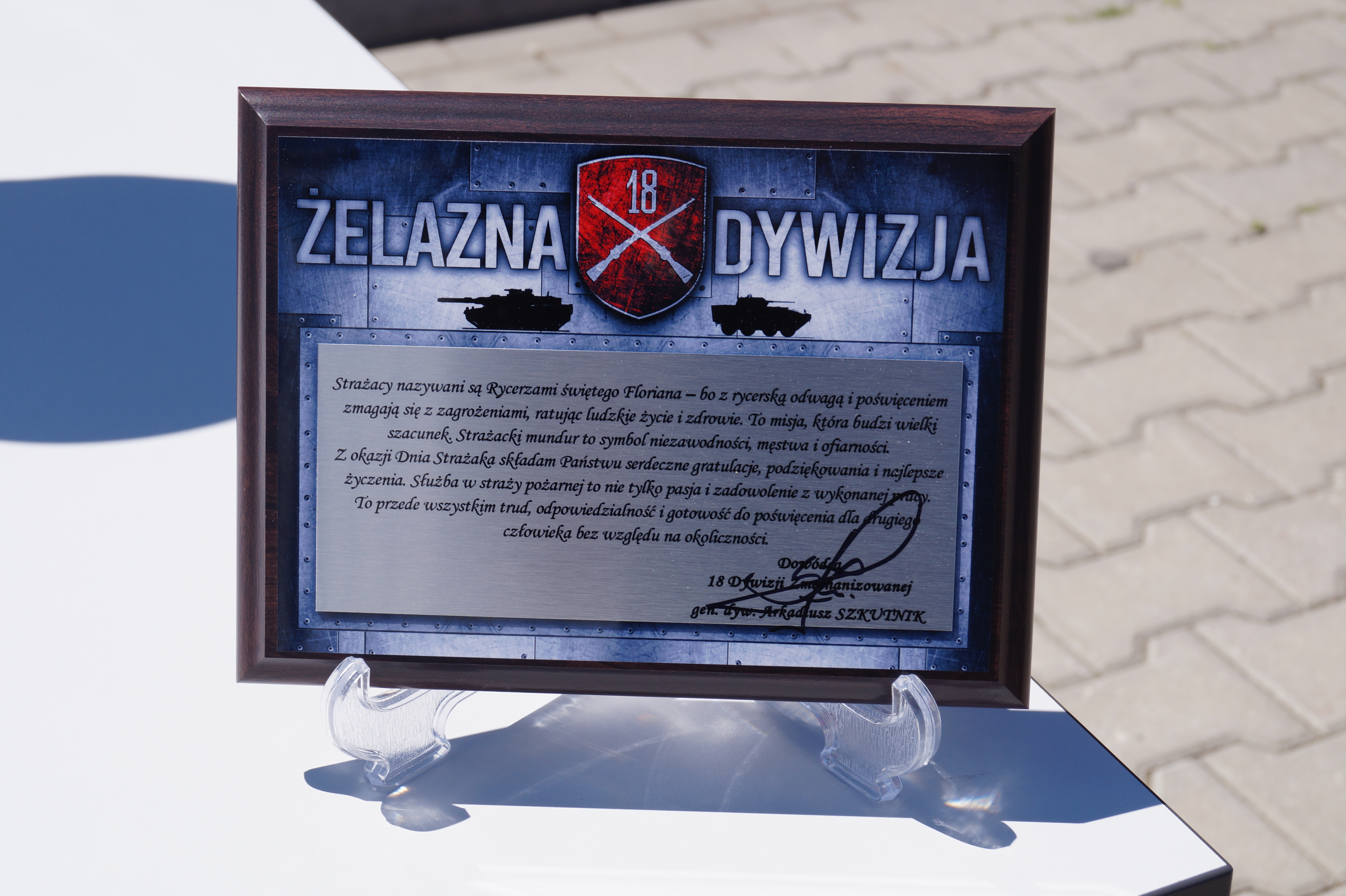 Apel z okazji Dnia Strażaka Siedlce