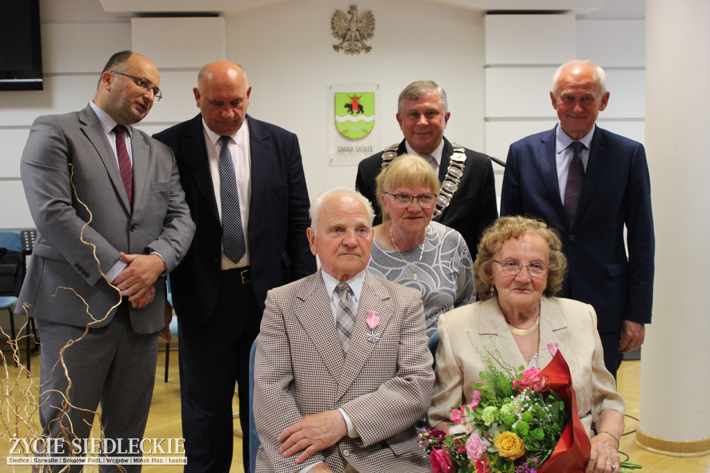 Złote Gody w gminie Siedlce