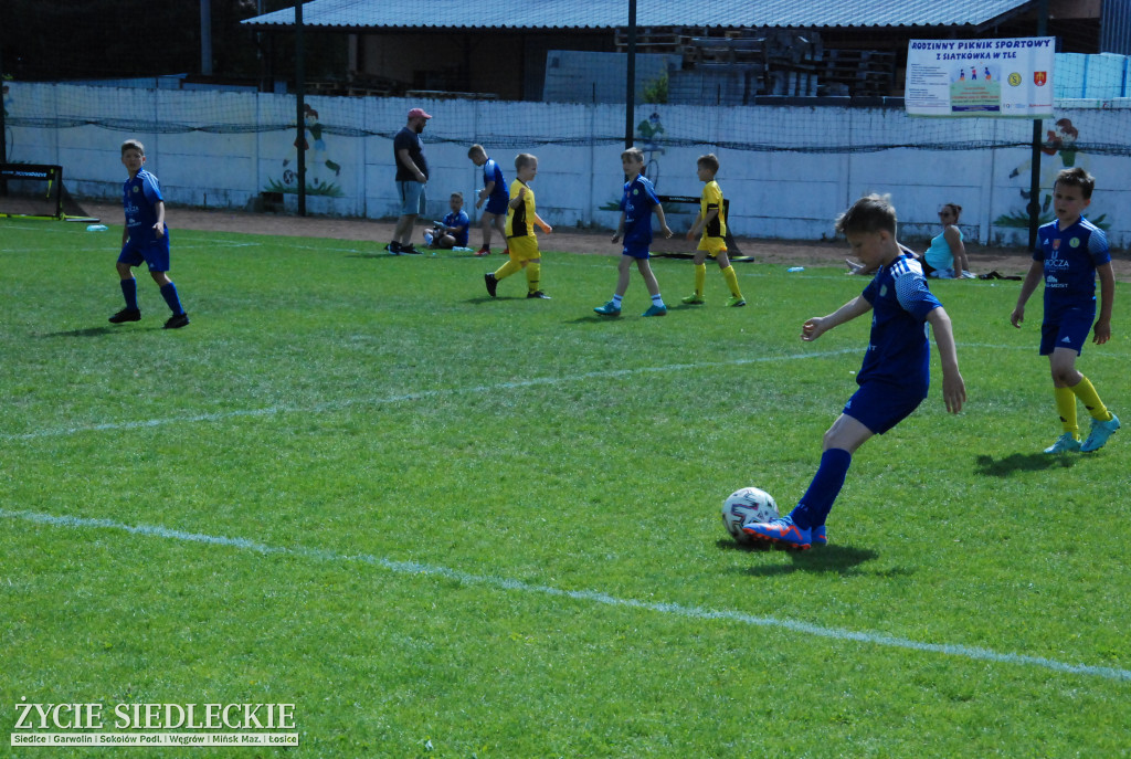 Piknik ze sportem w tle