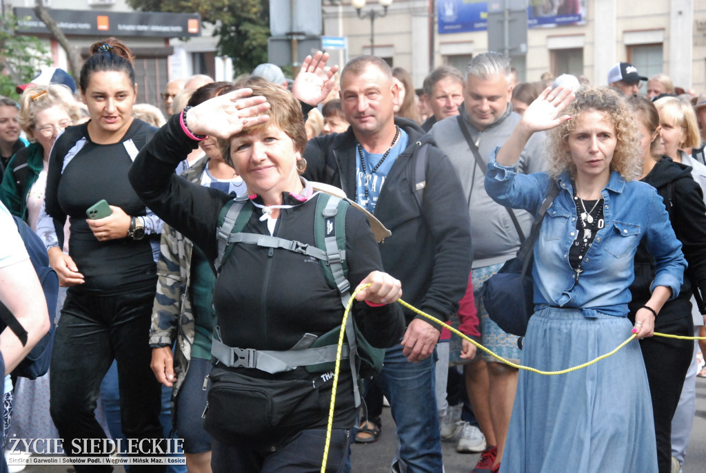 Pielgrzymi z Siedlec wyruszyli na Jasną Górę
