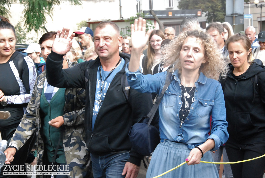 Pielgrzymi z Siedlec wyruszyli na Jasną Górę