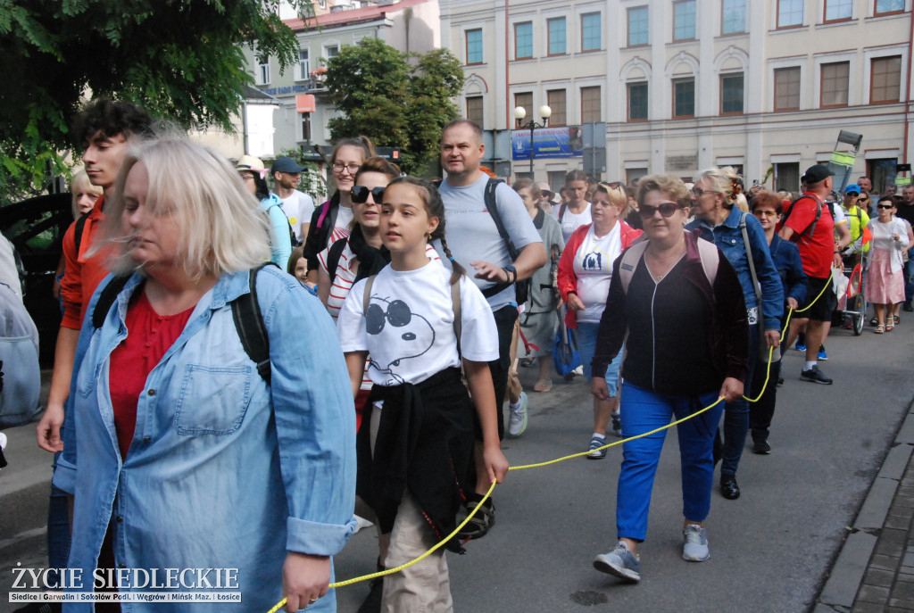 Pielgrzymi z Siedlec wyruszyli na Jasną Górę