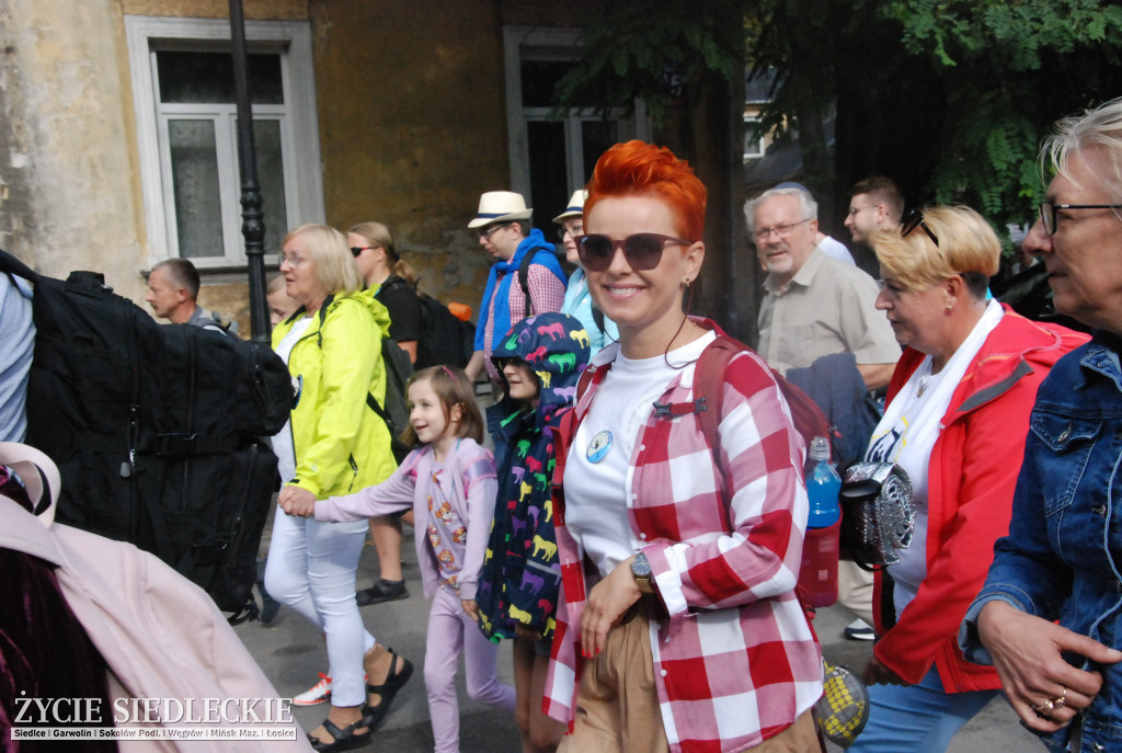Pielgrzymi z Siedlec wyruszyli na Jasną Górę