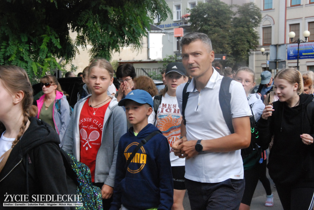Pielgrzymi z Siedlec wyruszyli na Jasną Górę
