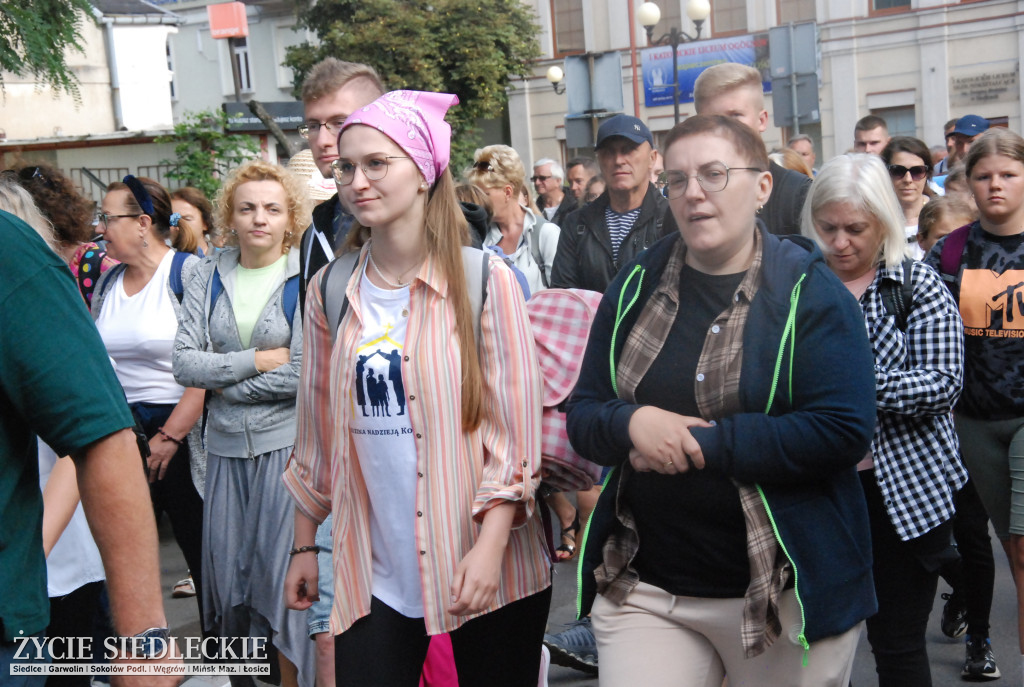 Pielgrzymi z Siedlec wyruszyli na Jasną Górę