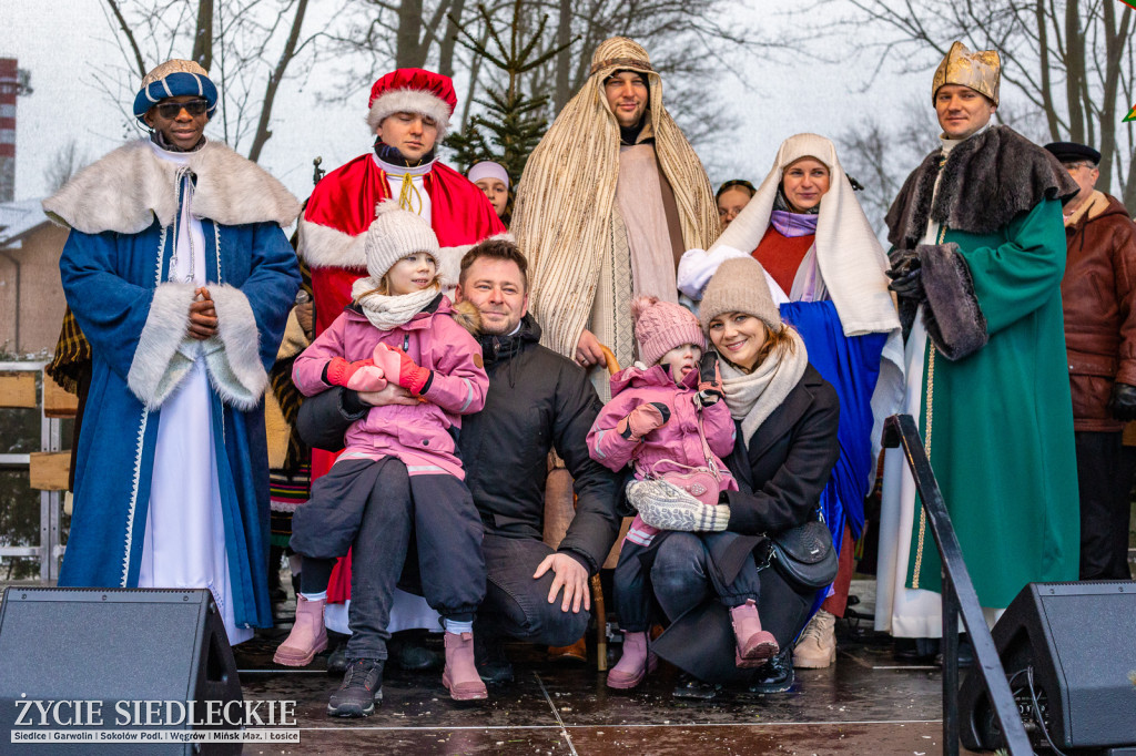 Orszak Trzech króli ulicami miasta