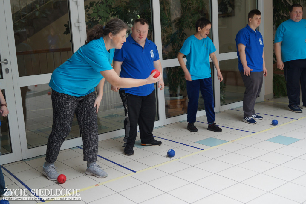 Turniej Boccia w siedleckim \