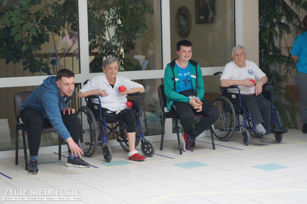 Turniej Boccia w siedleckim \