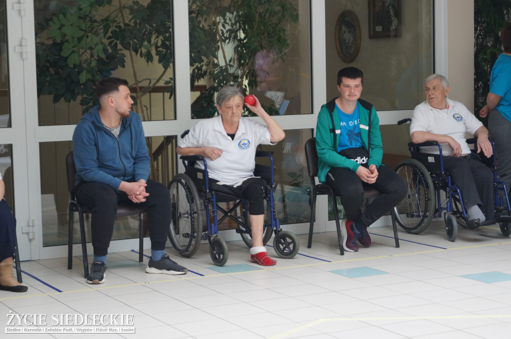 Turniej Boccia w siedleckim \